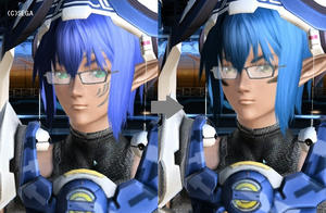 PSO2キャラクリ体験版より ©SEGA