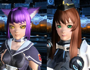 PSO2キャラクリ体験版より ©SEGA