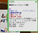 最高のコックコート(脚)