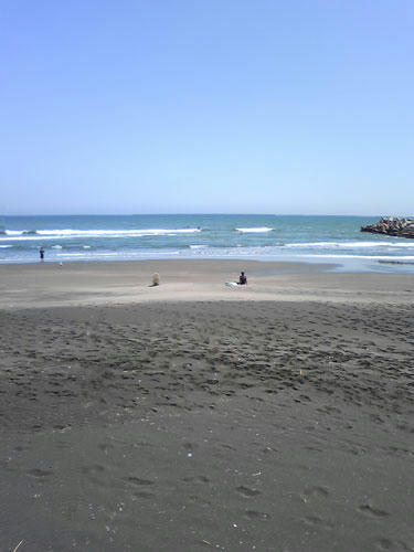 今日の海