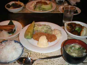 斑尾ランバーズイン食事