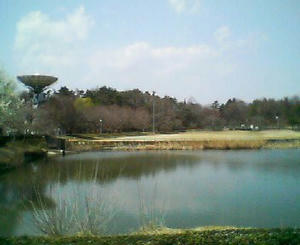 画像：地球観測センター広場