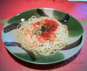 画像：トマトとモッツァレラチーズのスパゲティー