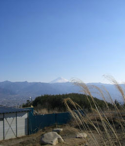 画像：富士山