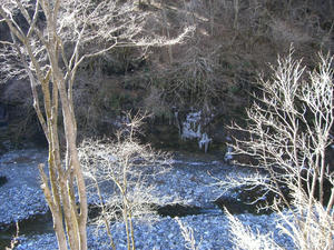 画像：三十槌の氷柱