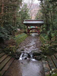 画像：弥彦神社　玉の橋