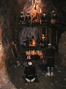 画像:佐渡金山 坑道