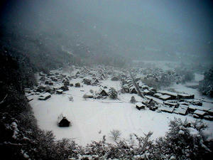 画像:白川郷 荻町展望台