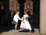 市庁舎で結婚式