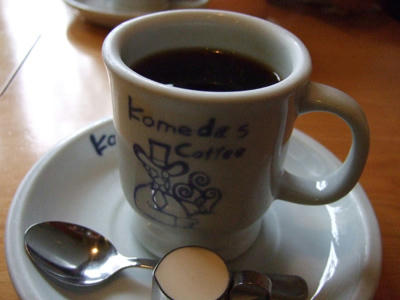 写真：喫茶店のコーヒー