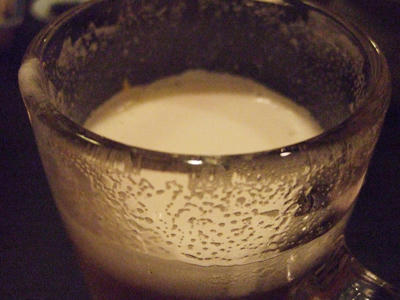 写真：ビールの泡