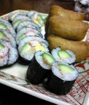 ｵﾈｰの作った　巻き寿司ﾅﾄﾞﾅﾄﾞ