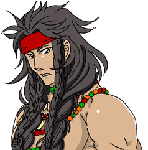 三つ編み落書きカラー