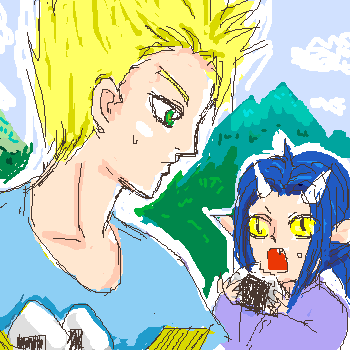 魔界のお山でおにぎりを～♪