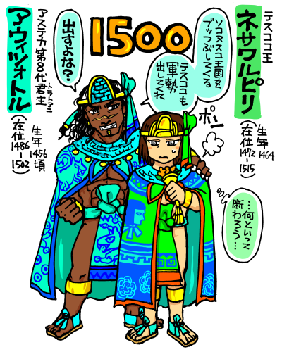 アステカ帝国１５００