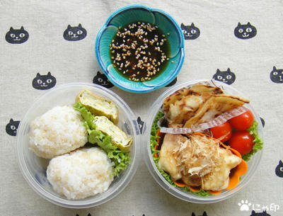 韓国風おにぎり＆簡単もやしチヂミ