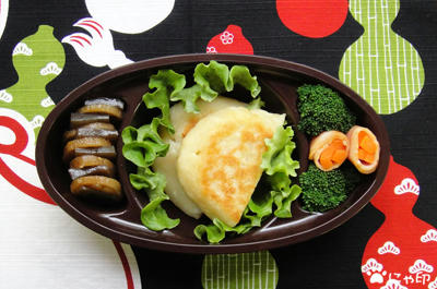 今日のMy弁当「大根おろしのインド風パンケーキ」