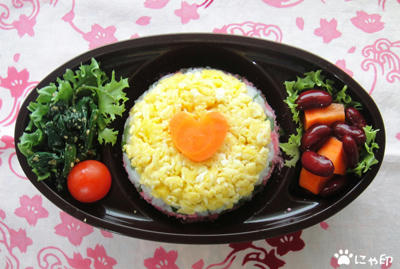 今日のMy弁当「ひな祭りのお寿司」