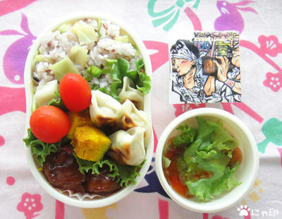 今日のMy弁当「キャベツのまぜごはん」