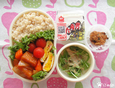 今日のMy弁当「おからこんにゃく酢豚」