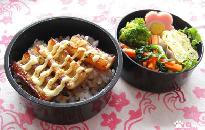 今日のMy弁当「ちくわ丼」
