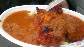 ネパールのチキンカレー