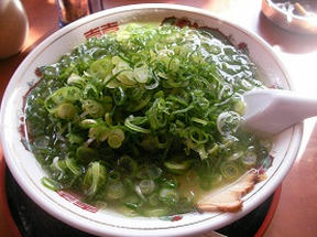 がんこラーメンのねぎラーメン