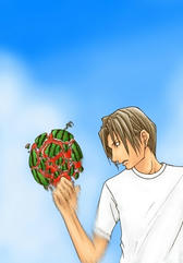 Mortal work which destroys a watermelon1