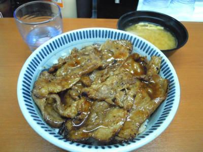 焼き牛丼