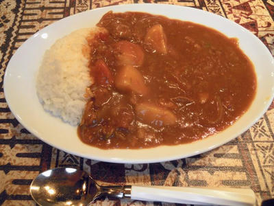 はわいあんのカレーライス
