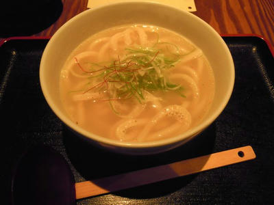 昆ぶ家の塩うどん