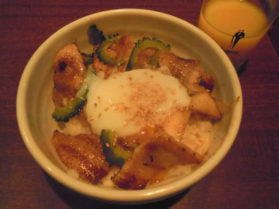 わっはっはっ風月の豚スタミナ丼