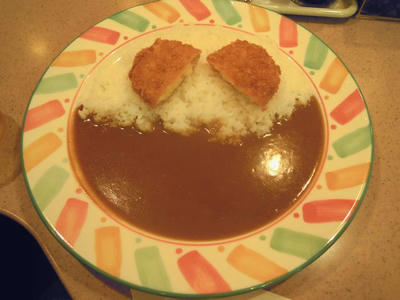 11イマサの玉子のコロッケカレー