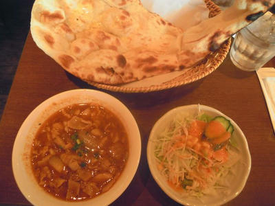 シディークのとり皮カレー