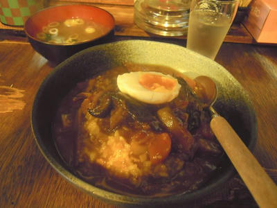 あいうえおの麻婆なすカレー