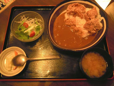 薩摩八郎のからあげカレー