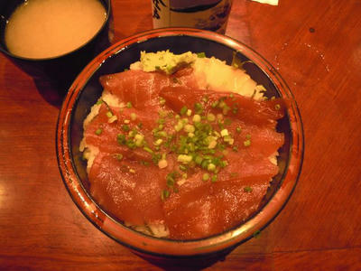 旬あっぱれのづけまぐろ丼