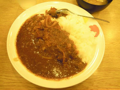 松屋のハッシュドビーフ