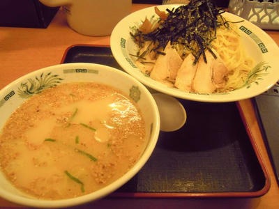 日高屋　塩麹つけ麺