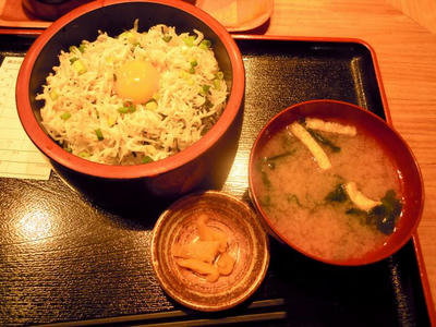 魚角　お勧めしらす丼