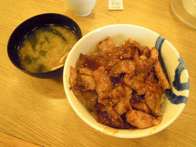 焼き牛めし　松屋