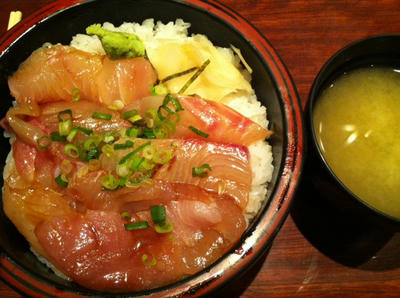 白身丼　旬あっぱれ