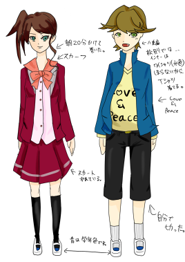 キャラデザ