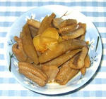 穴子と牛蒡煮