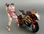 バイクと眼鏡っ娘