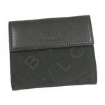 ブルガリ 25118 MAXILETTERE BK　Ｗホック財布・黒