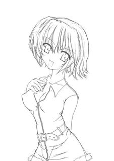 服線画