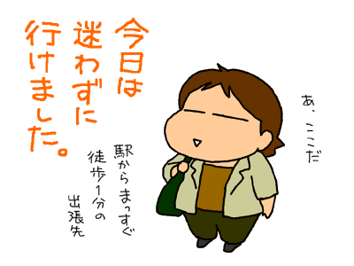 目的地に到着