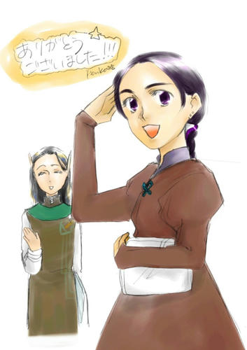 リエシィのシルエットがあまり変わらないとゆー（笑