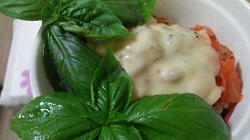 玄麦で、トマトリゾット